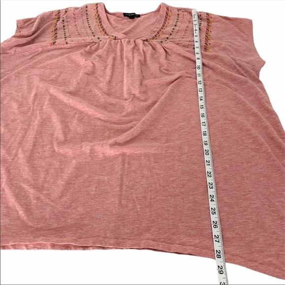 Lane Bryant with embroidered yoke long sides - Picture 4 of 7